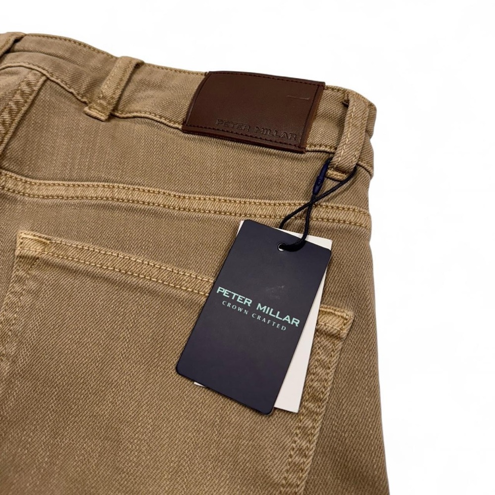 NEW Peter Millar Crown Crafted Fairfield 2 Way Stretch Pants 30x30 Khaki $218
